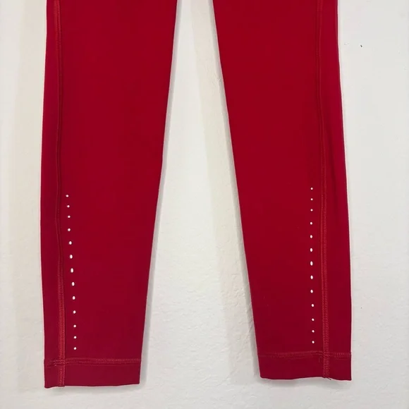 Lululemon Swift Speed High-Rise Tights leggings in red size 2 - Picture 10 of 15